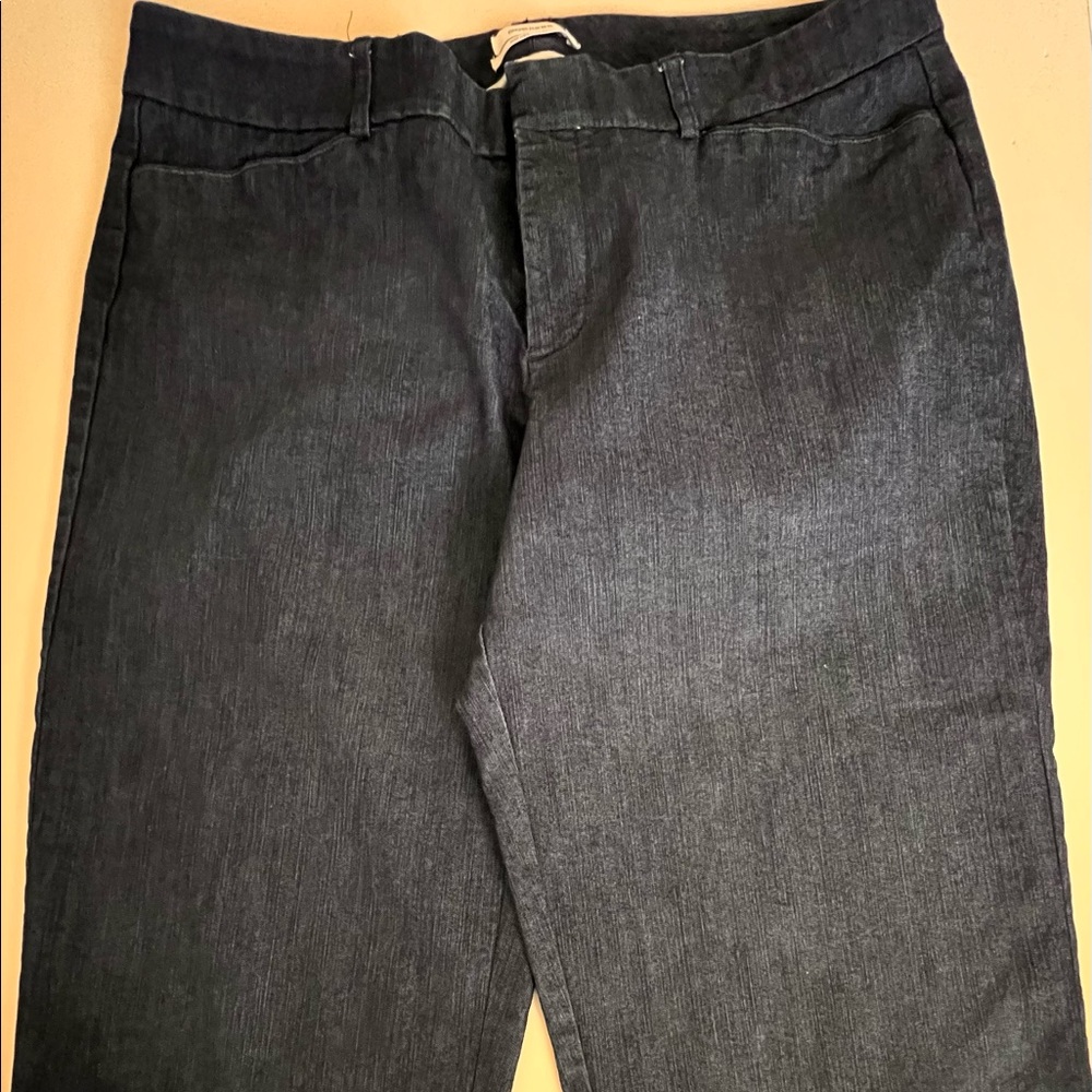 Ladies NWOT Docker Cropped Jeans/Pants Size 16 Mid-rise Curvy 72% Cotton